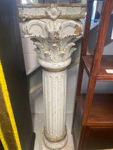 White Handmade Pillars (Each)