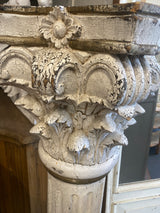 White Handmade Pillars (Each)