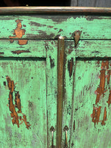 Vintage Distressed Indian Wooden Cabinet