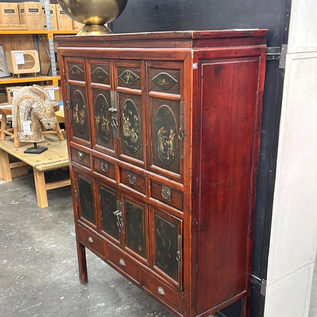 Antique Asian Cabinet C.1900 Antique Asian Cabinet NZ