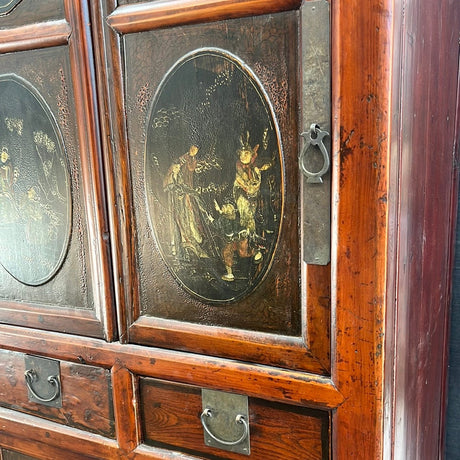 Antique Asian Cabinet C.1900 Antique Asian Cabinet NZ