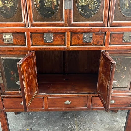 Antique Asian Cabinet C.1900 Antique Asian Cabinet NZ