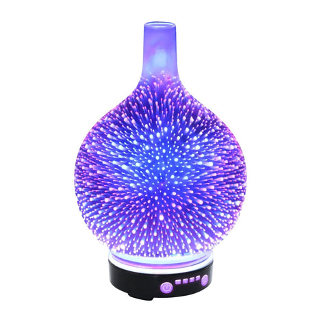 Appliances > Aroma Diffusers & Humidifiers Aroma Diffuser 3D LED Light Oil Firework Air Humidifier 100ml