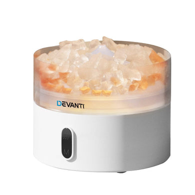 Appliances > Aroma Diffusers & Humidifiers Devanti Aroma Diffuser Aromatherapy Essential Oils Air Humidifier LED Crystal