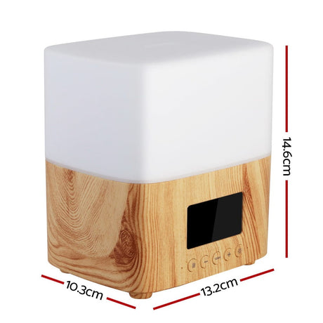 Appliances > Aroma Diffusers & Humidifiers Devanti Aroma Diffuser Aromatherapy Humidifier Essential Oil Clock