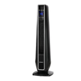 Appliances > Heaters Devanti Electric Ceramic Tower Fan Heater Portable Oscillating Remote Control 2400W Black