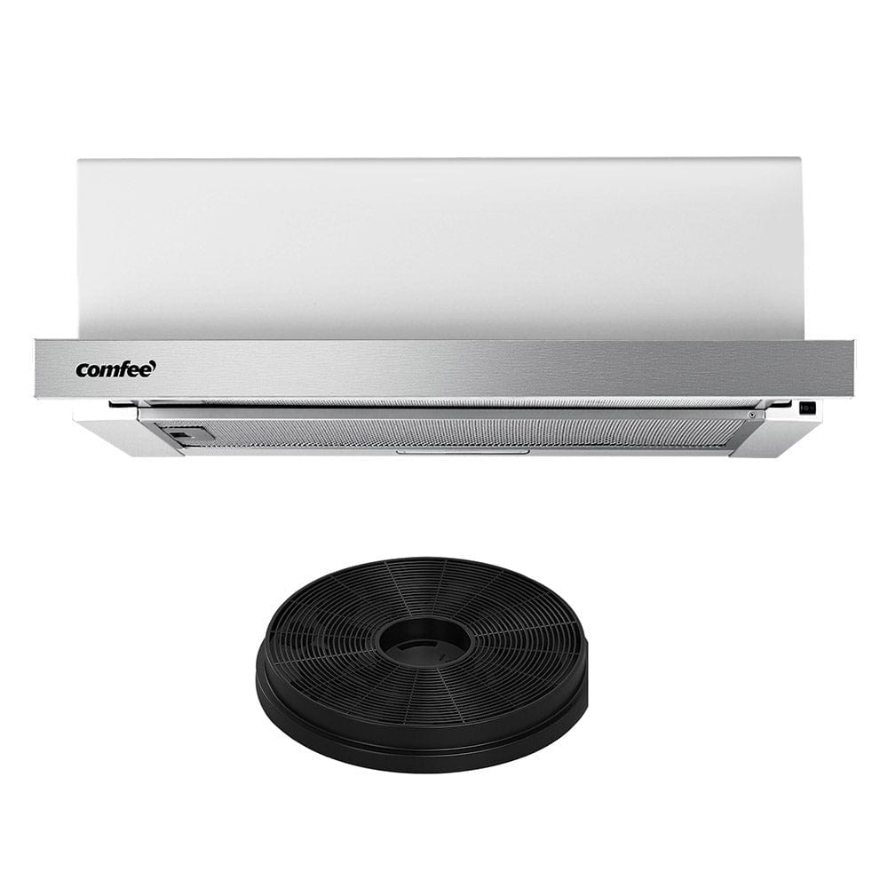 Appliances > Kitchen Appliances Comfee Rangehood 600mm Slide Out Stainless Steel Canopy Filter Replacement 2PCS