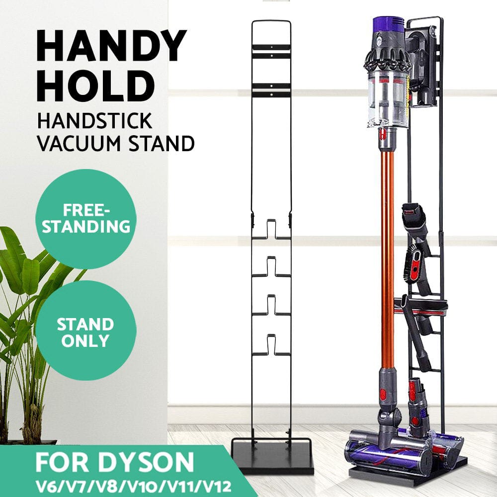 Appliances > Vacuum Cleaners Artiss Freestanding Dyson Vacuum Stand Rack Holder for Dyson V6 V7 V8 V10 V11 V12 Black