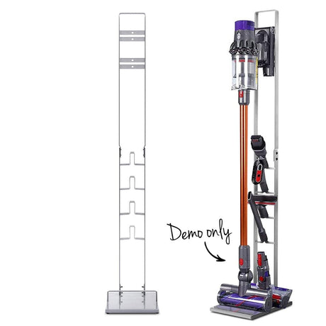 Appliances > Vacuum Cleaners Artiss Freestanding Dyson Vacuum Stand Rack Holder for Dyson V6 V7 V8 V10 V11 V12 Silver