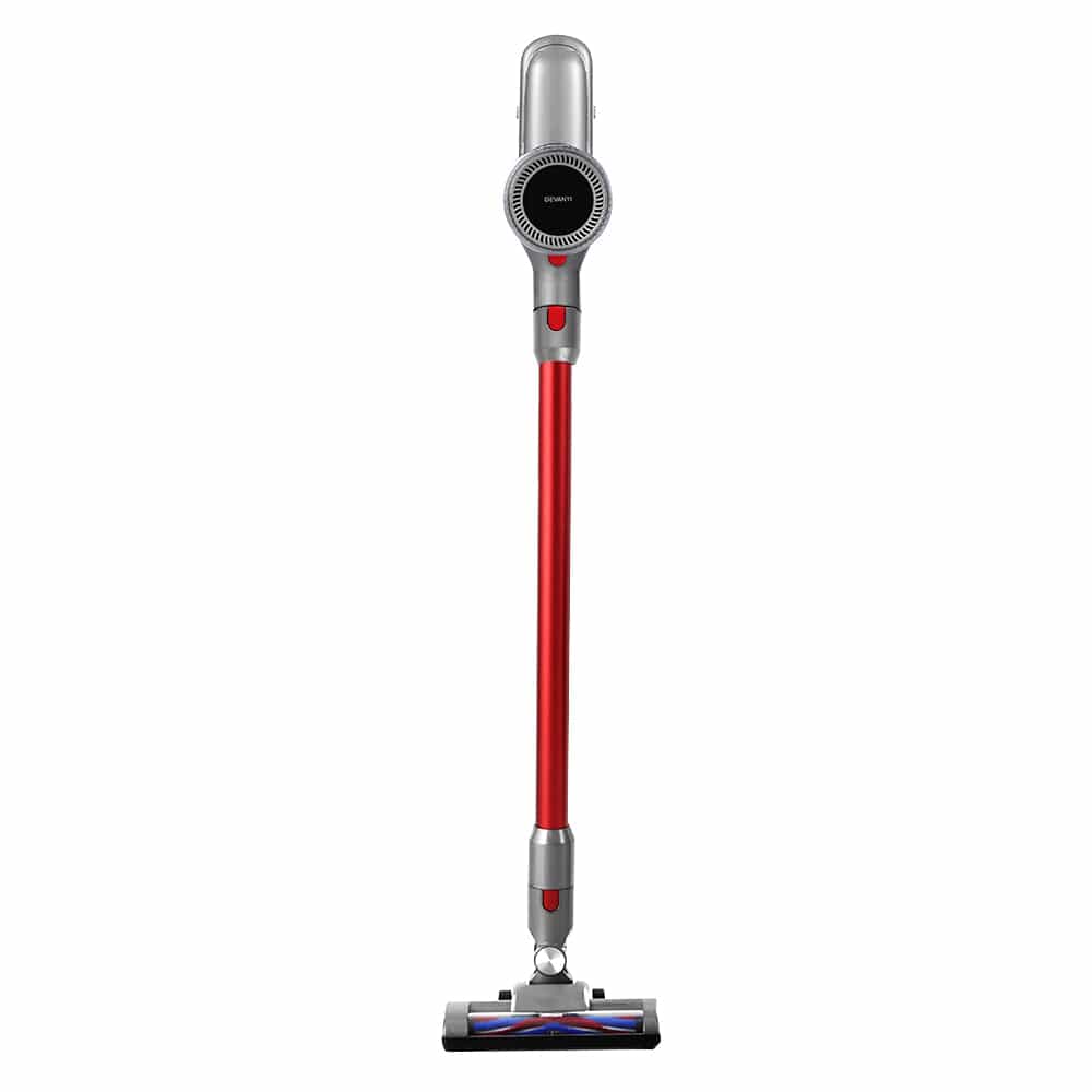 Appliances > Vacuum Cleaners Devanti Handheld Vacuum Cleaner Cordless Bagless Stick Handstick Car Vac 2-Speed