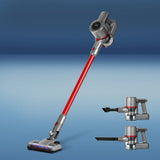 Appliances > Vacuum Cleaners Devanti Handheld Vacuum Cleaner Cordless Bagless Stick Handstick Car Vac 2-Speed