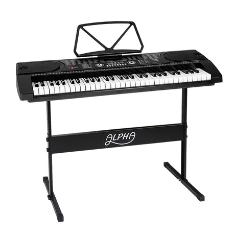 Audio & Video > Musical Instrument & Accessories ALPHA 61 Keys LED Electronic Piano Keyboard