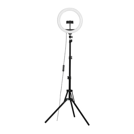 Audio & Video > Photography Embellir 10" LED Ring Light 5500K Dimmable Diva Diffuser With Stand Make Up Studio