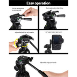 Audio & Video > Photography Weifeng Professional Camera Tripod Monopod Stand DSLR Pan Head Mount Flexible