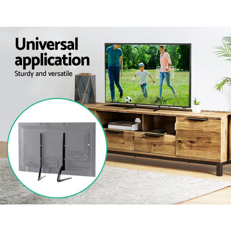 Audio & Video > TV Accessories Artiss TV Mount Stand Bracket Riser Universal Table Top Desktop 32 to 65 Inch