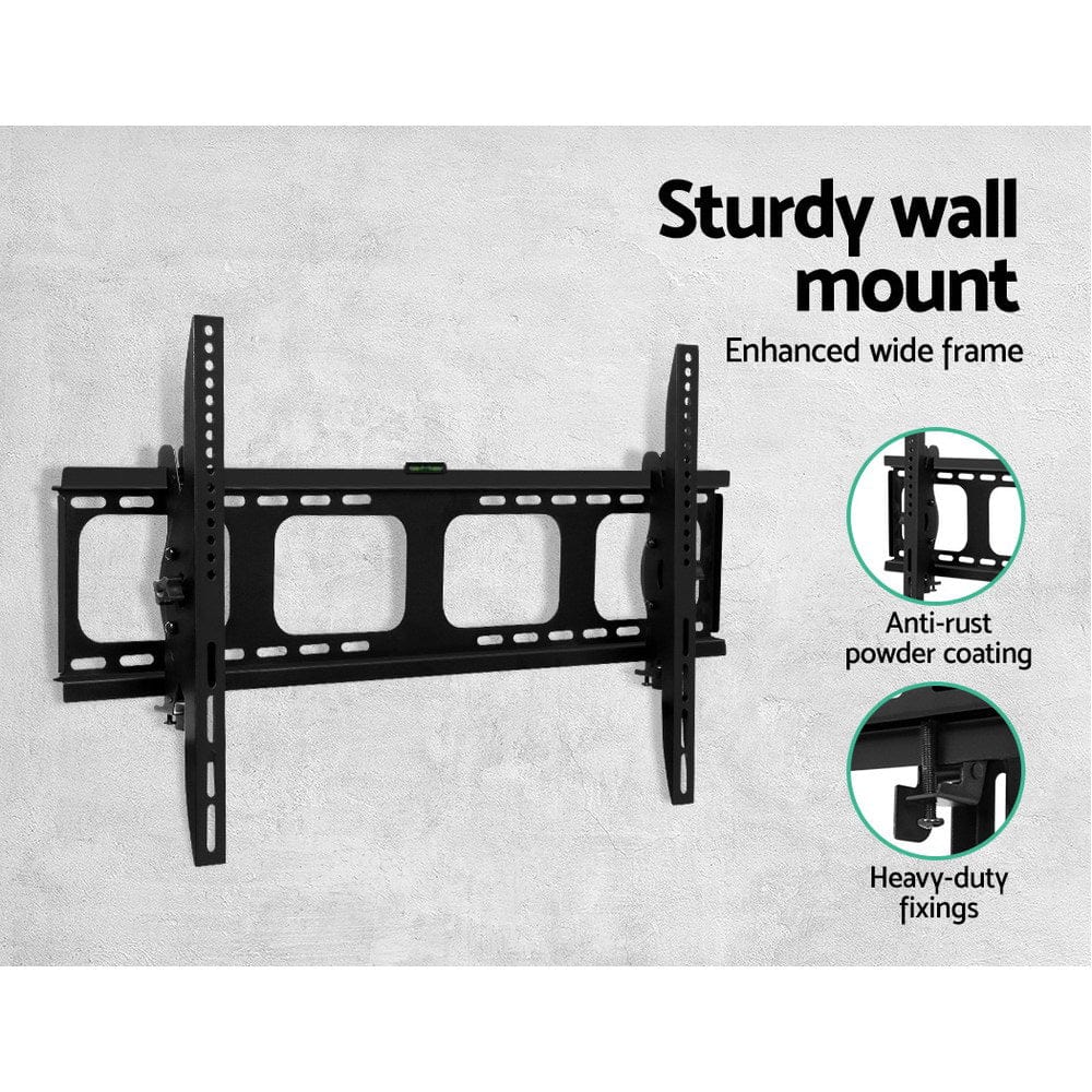 Audio & Video > TV Accessories Artiss TV Wall Mount Bracket Tilt Flat Slim LED LCD Plasma 42 55 65 75 90 inch