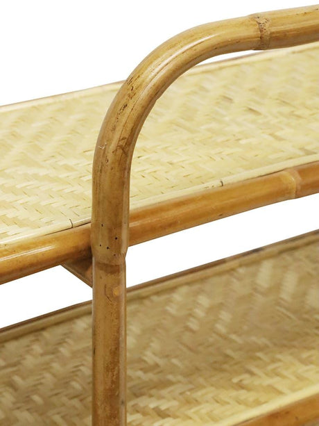 Bamboo and Rattan Console