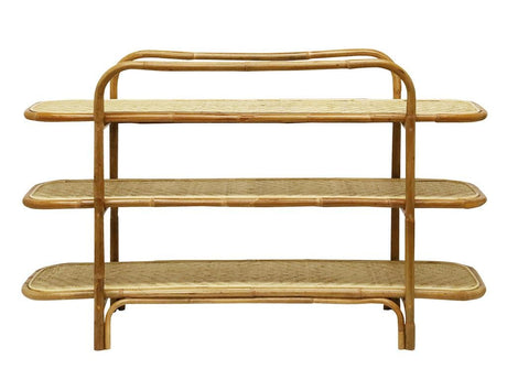 Bamboo and Rattan Console