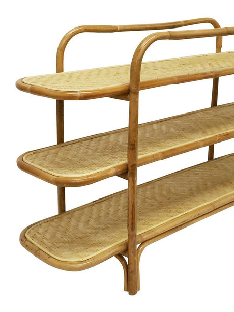 Bamboo and Rattan Console