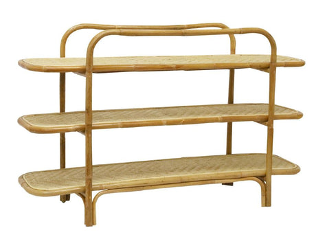 Bamboo and Rattan Console