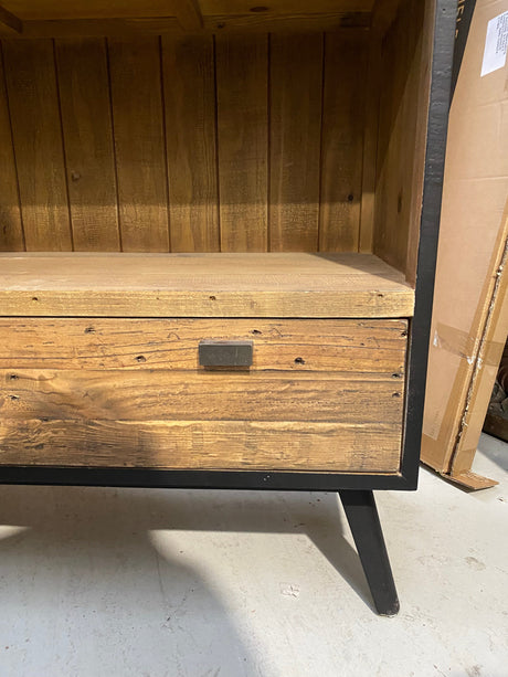 Beach Recycled Timber Bookcase - Black