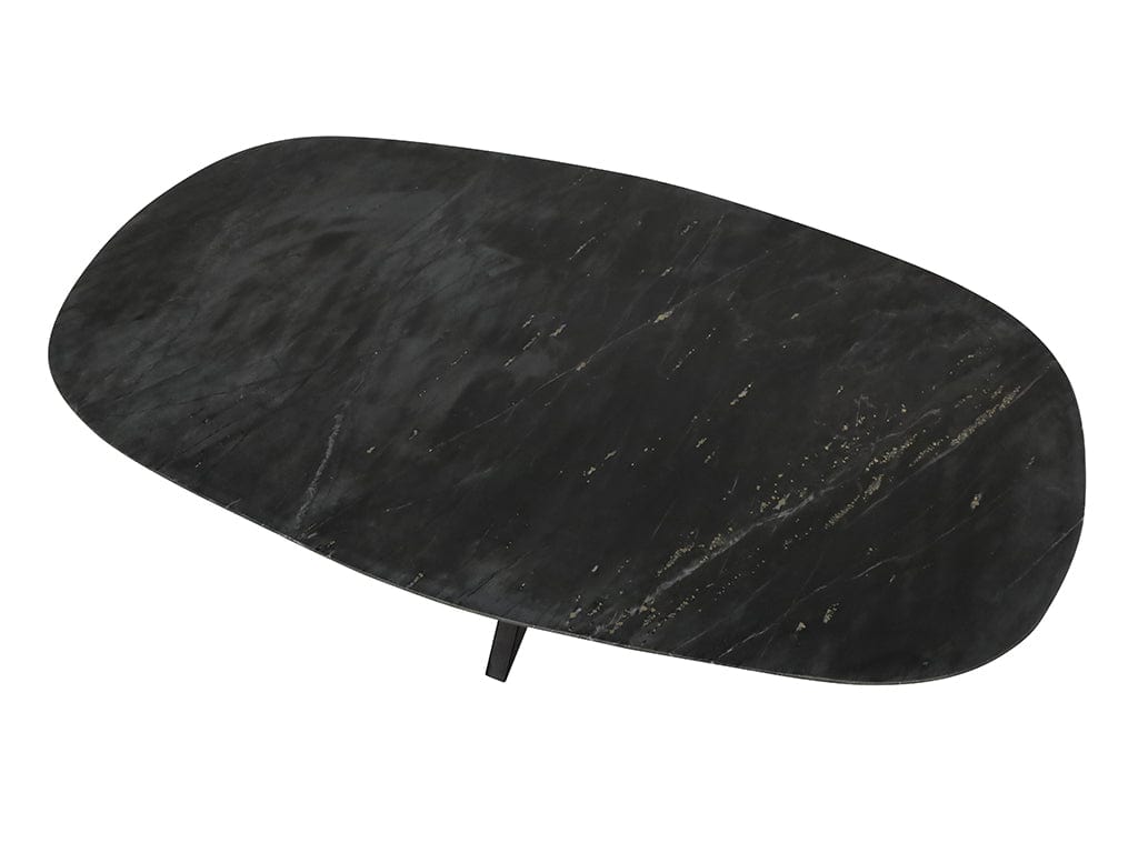 Bisma Marble Top Black Coffee Table