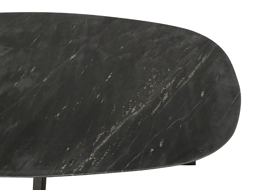 Bisma Marble Top Black Coffee Table