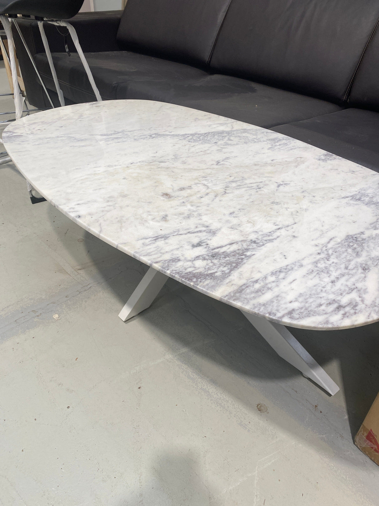 Bisma Marble Top White Coffee Table Bisma Marble Top White Coffee Table