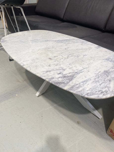 Bisma Marble Top White Coffee Table Bisma Marble Top White Coffee Table