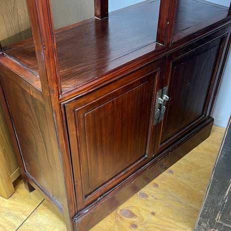 Bookcases/Cabinets Recycled Wood Oriental Bookcase