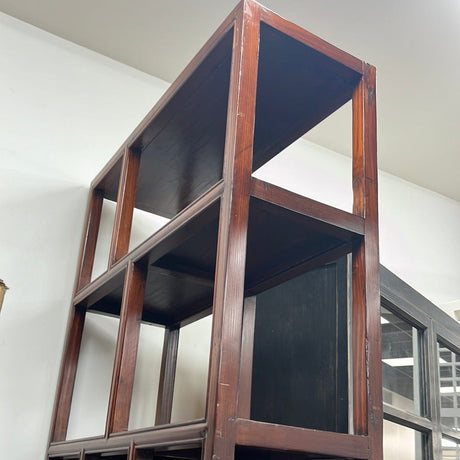 Bookcases/Cabinets Recycled Wood Oriental Bookcase