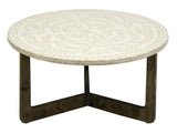 Capis White Coffee Table