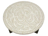 Capis White Coffee Table