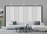 Deluxe  Light Filter Blinds -  4 Panel