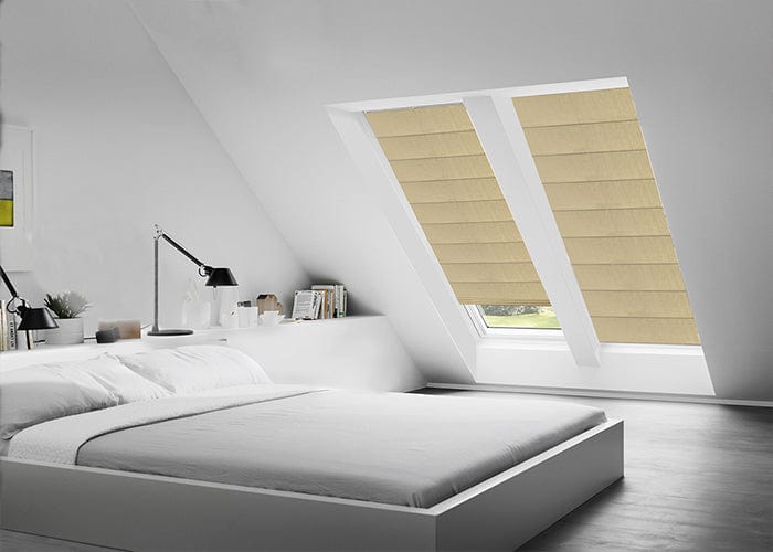 Deluxe Light Filter Roman Skylight Blinds