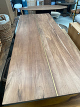 Dining Table Ex-Shop Suar Wood Dining Table 3.0m - Special Pickup Rate Available Ex-Shop Suar Wood Dining Table 3.0m - Special Pickup Rate Available