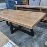 Dining Table Oak Dining Table 2.1m