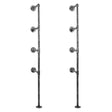 Furniture > Living Room Artiss DIY Metal Ceiling Pipe Shelf Brackets