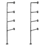 Furniture > Living Room Artiss DIY Metal Ceiling Pipe Shelf Brackets