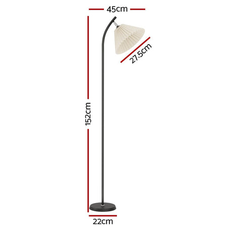 Furniture > Living Room Artiss Floor Lamp Modern Light Stand LED Home Room Office Black White Shade