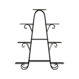 Furniture > Living Room Artiss Plant Stand Outdoor Indoor Metal Flower Pots Rack Corner Shelf Black