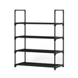 Furniture > Living Room Artiss Shoe Rack Stackable Shelves 4 Tiers 55cm Shoes Storage Stand Black