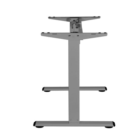 Furniture > Office Artiss Standing Desk Sit Stand Motorised Height Adjustable Frame Only Grey