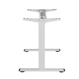 Furniture > Office Artiss Standing Desk Sit Stand Motorised Height Adjustable Frame Only White