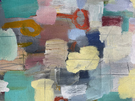 Hand-Painted "Patchwork of Pastels"
