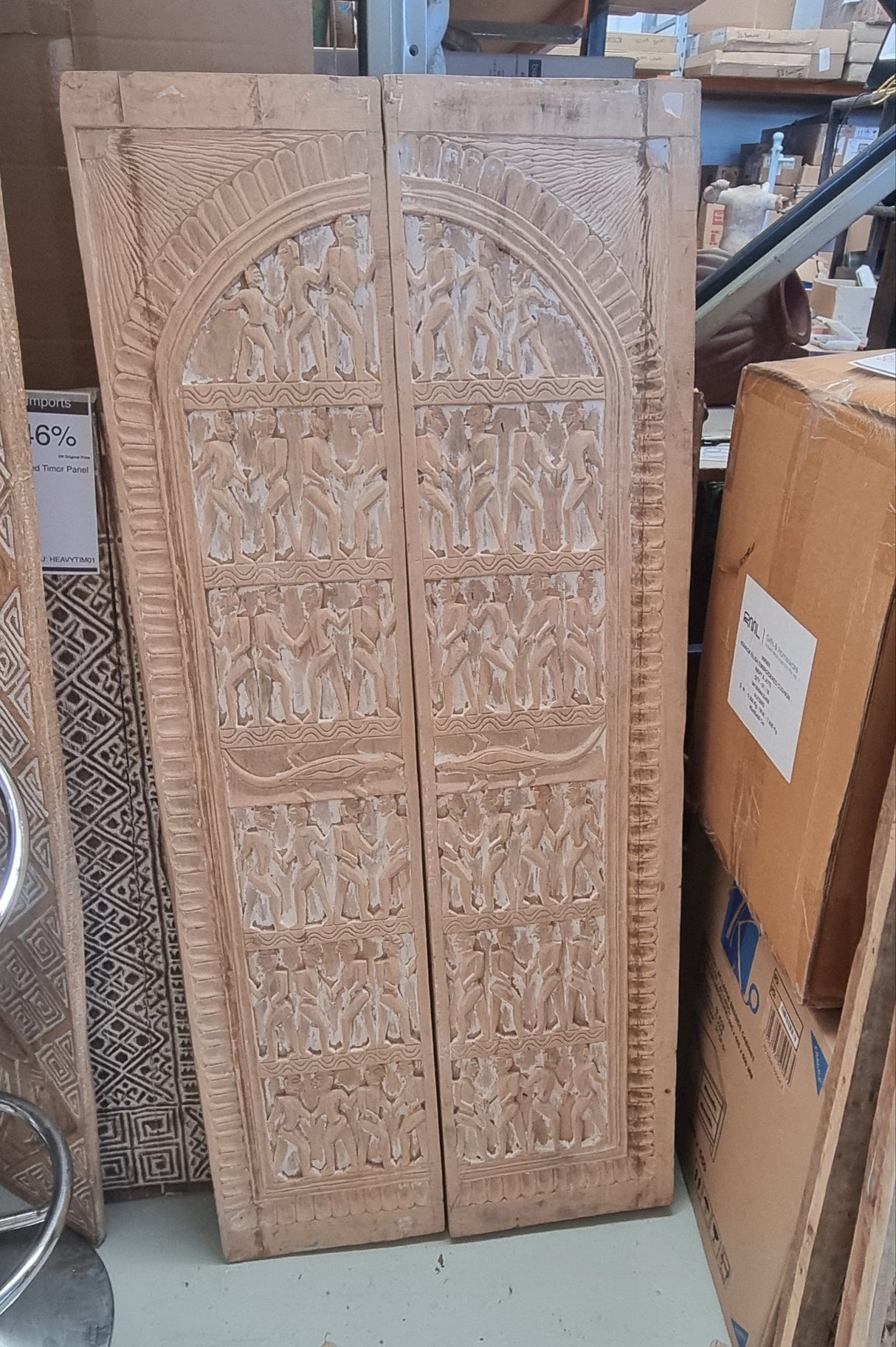 Home Decor Indian Handmade Door Panel Hand crafted art panel - Wall art NZ