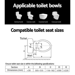 Home & Garden > Bathroom Accessories Cefito Bidet Electric Toilet Seat Cover Electronic Seats Auto Smart Spray Knob