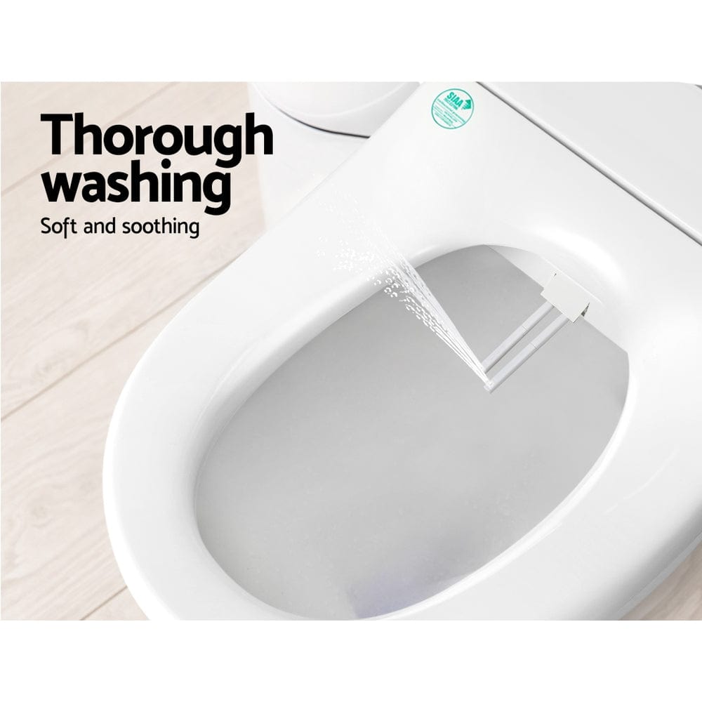 Home & Garden > Bathroom Accessories Cefito Non Electric Bidet Toilet Seat Cover Bathroom Spray Water Wash D Shape