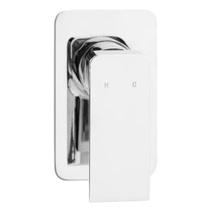 Home & Garden > Bathroom Accessories Cefito WElS 8'' Rain Shower Head Mixer Square High Pressure Wall Arm DIY Chrome