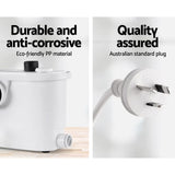 Home & Garden > Bathroom Accessories Macerator Sewerage Pump Waste Toilet Sewage Water Disposal Marine Basement Clean